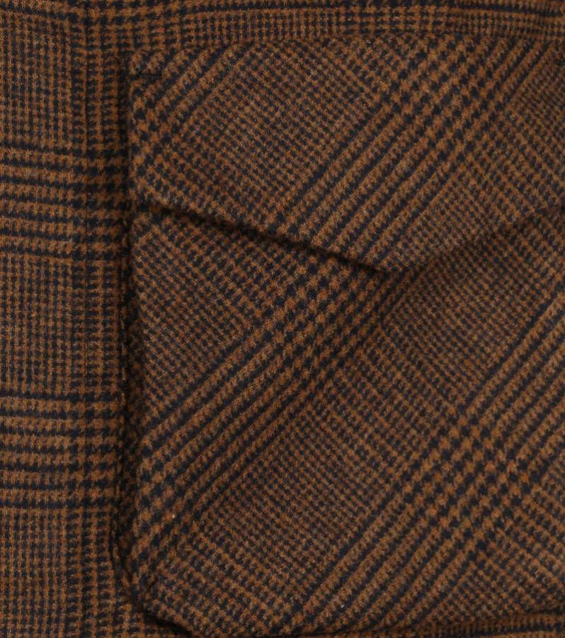 Scotch & Soda Regular fit overshirt in wolblend met klepzakken