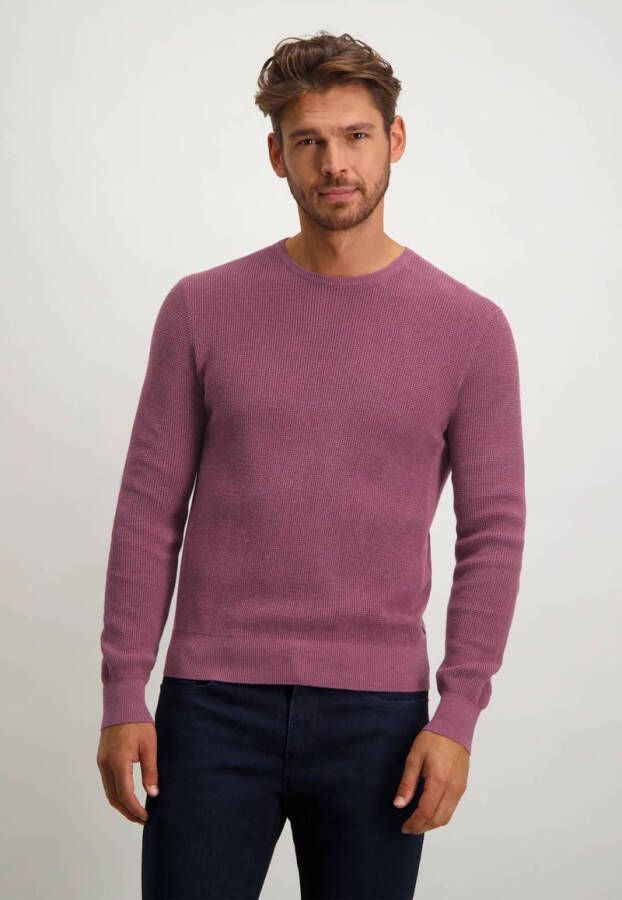 State of Art Rondeek gebreide kleding , Roze, Heren