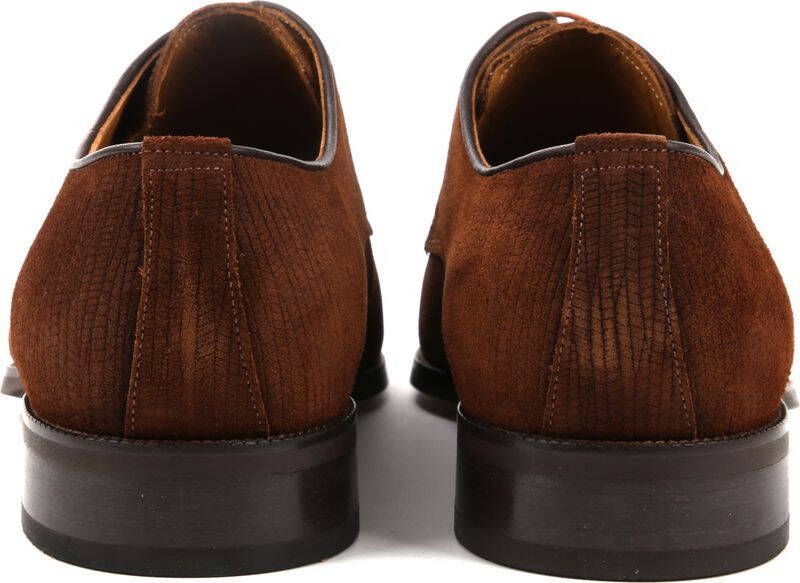 Suitable Bruine Leren Herenschoen