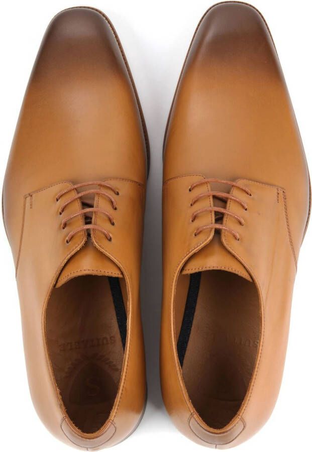 Suitable Herenschoen Leer Cognac