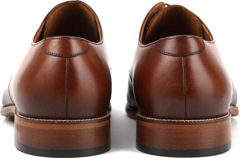 Suitable Leren Herenschoen Donkercognac