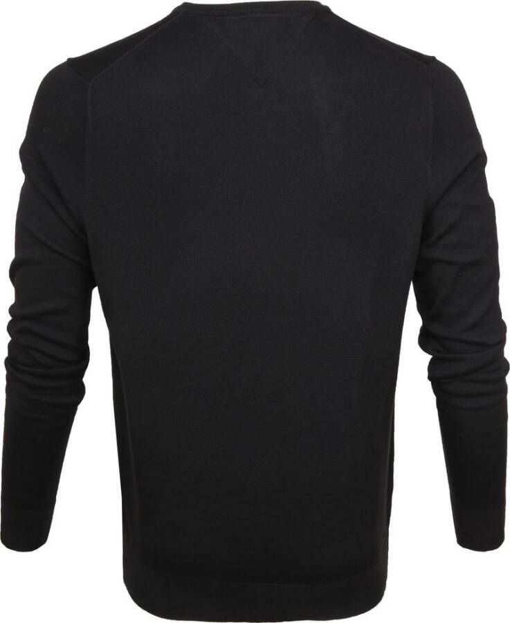 Tommy Hilfiger Fijngebreide pullover in biologische katoenblend