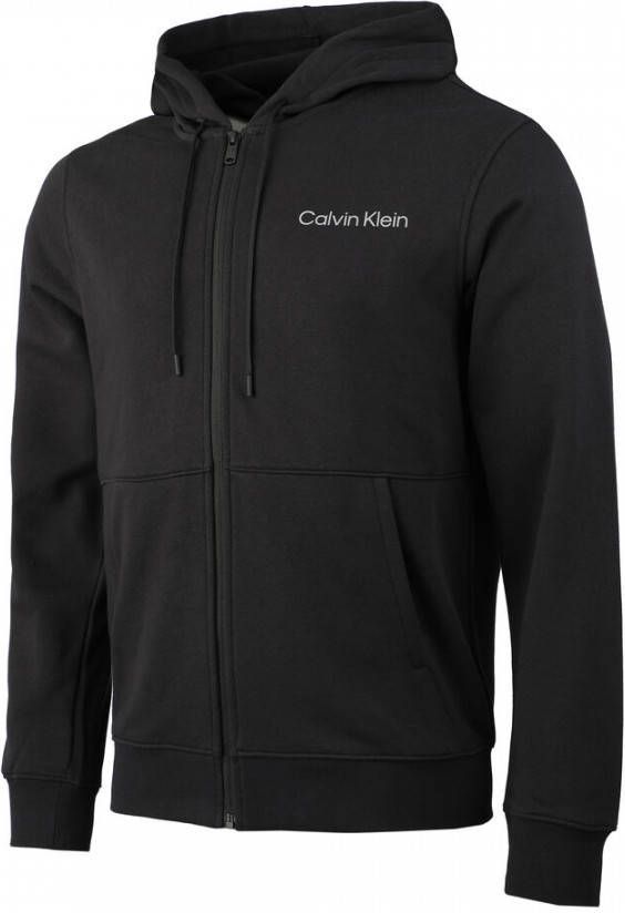 Calvin Klein PW FZ Hoodie 00Gms2J407 , Zwart, Heren