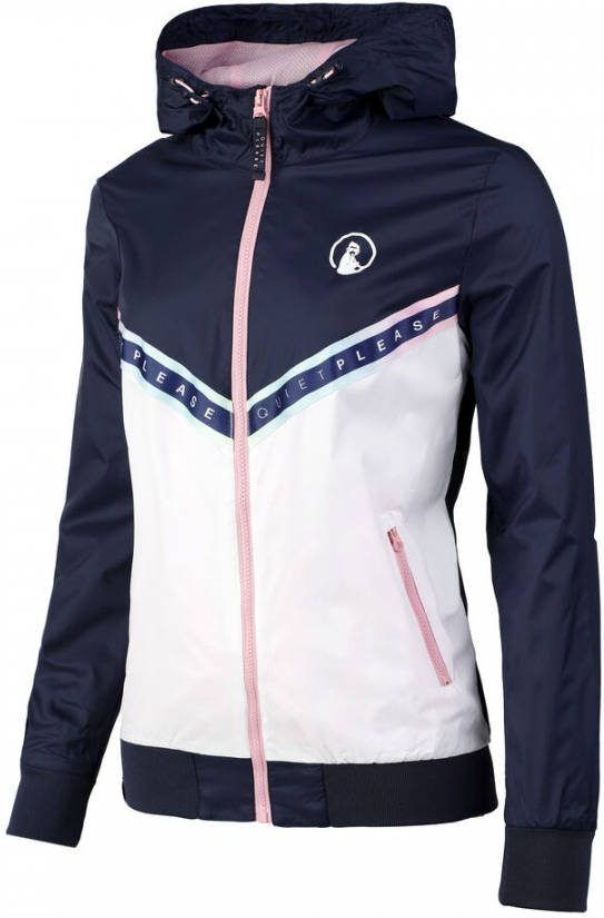 Quiet Please Tweener Rainbow Windbreaker Trainingsjack Dames