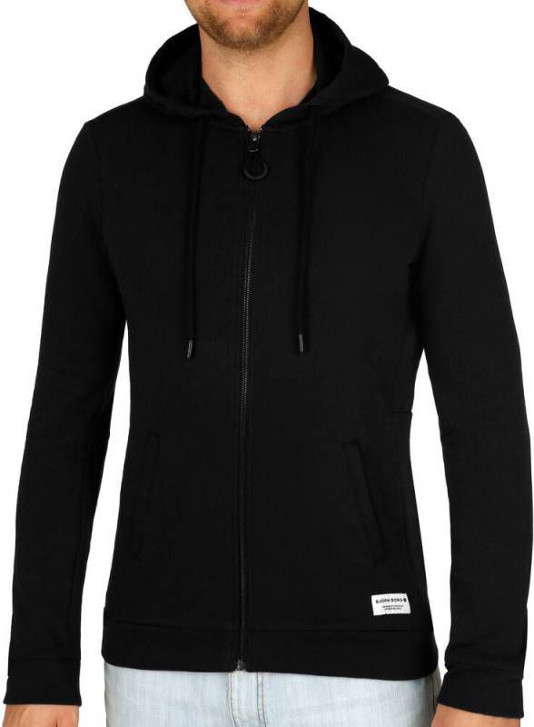 Bjorn Borg Core Fleece Zip Though Hoodie Heren Grijs Heren Björn Borg Heren hoodies kopen? | BESLIST.nl | Lage prijs
