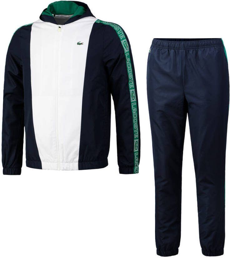 Lacoste Sport Branded Bands Colourblock Trainingspak Heren