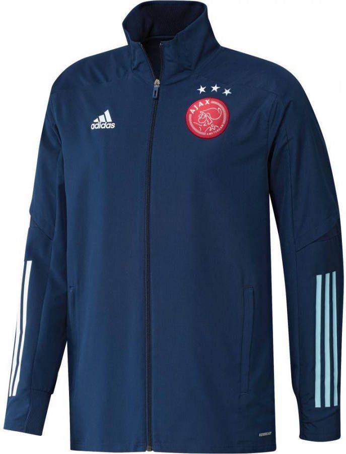 adidas Performance Senior Ajax presentatie jack donkerblauw