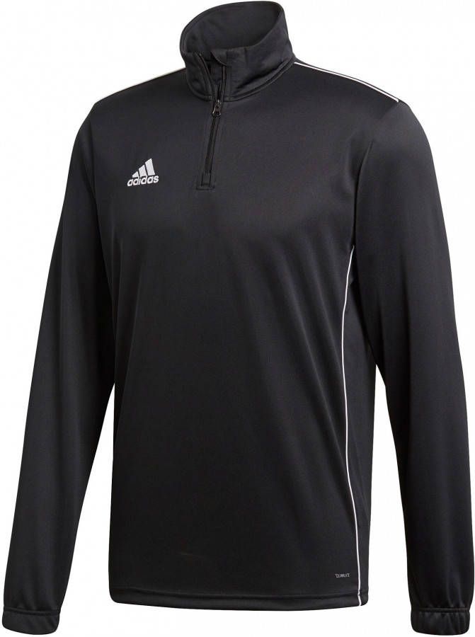 adidas Trainingsshirt Kwartrits Core 18 Zwart/Wit