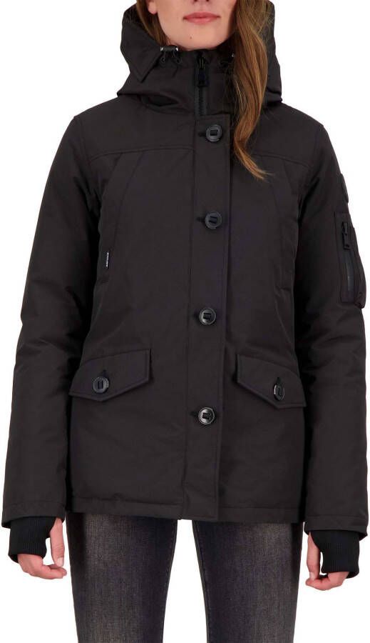 Airforce Blake gewatteerde parka met capuchon