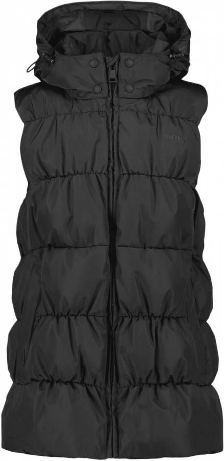 Airforce Long bodywarmer gun metal