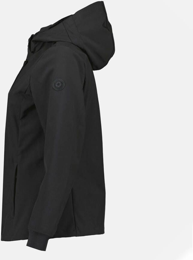 Airforce Softshell jack met capuchon en applicatie