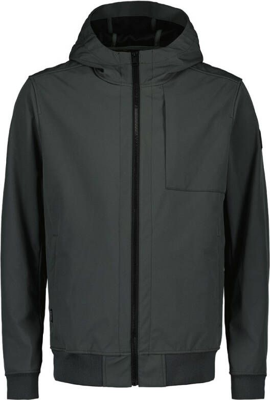 Airforce Softshell tussenjas donkergrijs