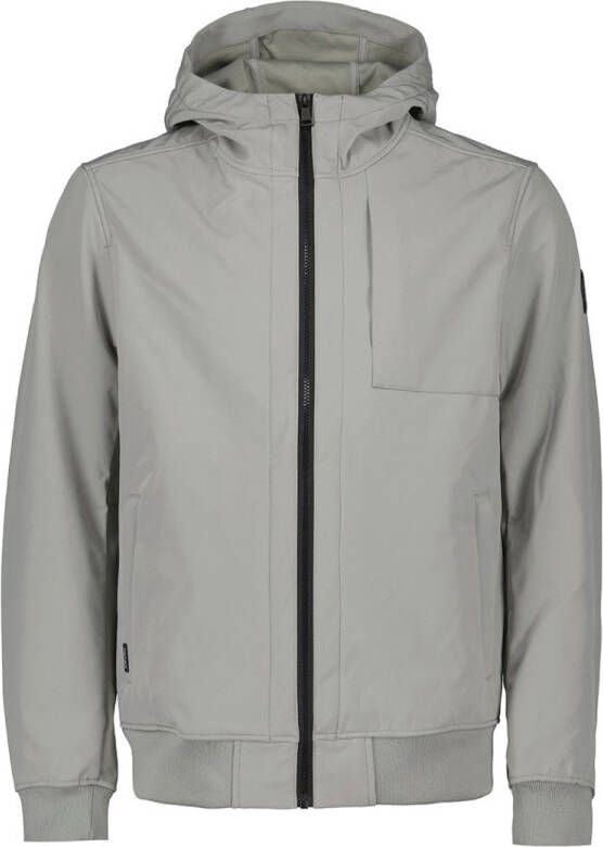 Airforce Softshell water- en windbestendig jack met capuchon