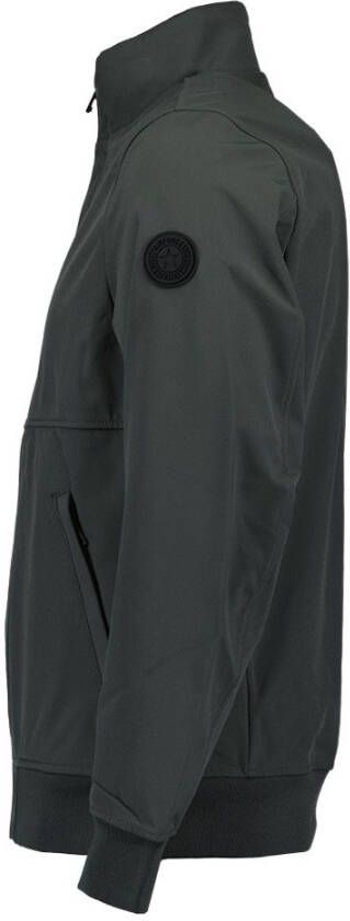 Airforce Softshell jack met opstaande kraag