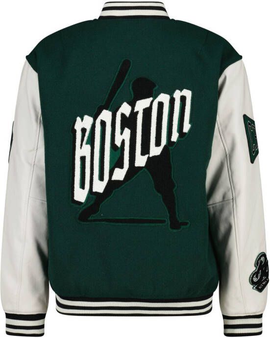 America Today Heren Varsity Jacket Boston Joah Groen
