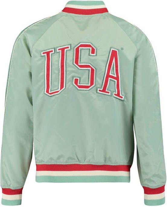 America Today Joya bomberjack met borduring