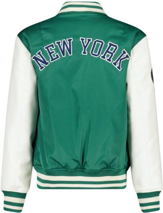 America Today Jongens Varsity Jacket Javon Jr Groen