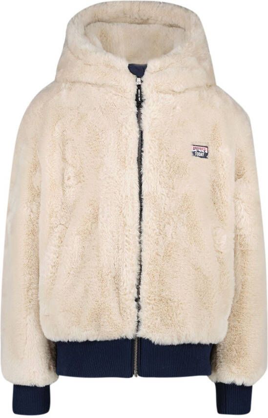 America Today Jenna jack van imitatiebont met capuchon