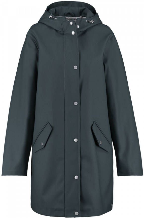 America Today Janice regenjas van gerecycled PET met capuchon