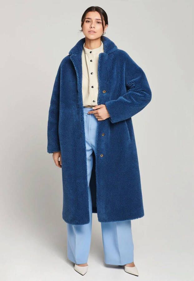 Studio AR by ARMA Florence reversible teddy mantel in wolblend