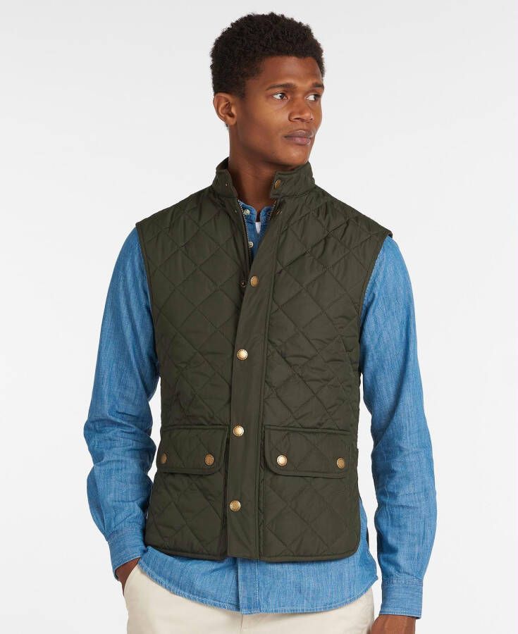 Barbour Gewatteerde Lowerdale Gilet , Groen, Heren