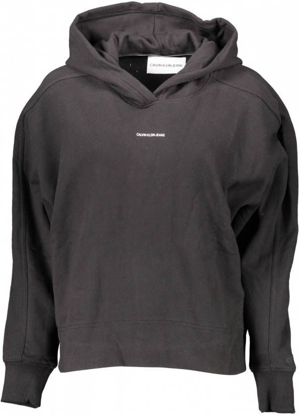 Calvin Klein Hoodie MICRO BRANDING HOODIE met jeans micro logo opschrift