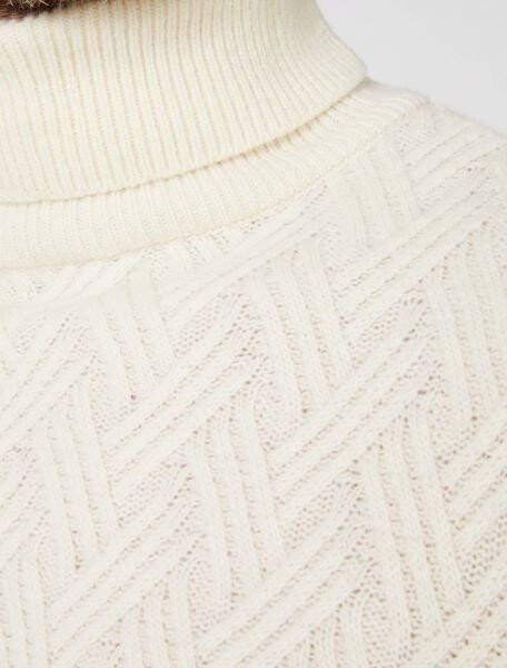 Cavallaro Besnate roll neck pullover off white(118225013 120000 )