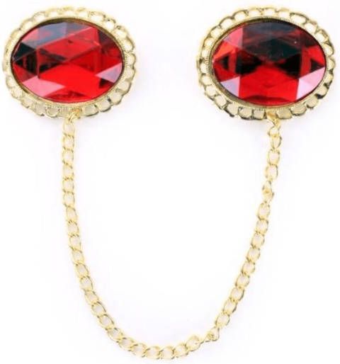 Confetti Sinterklaas mantel sluiting