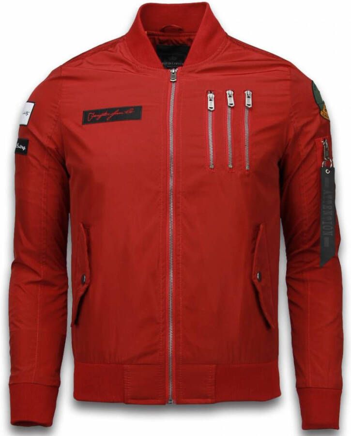 Justing BomberJack Eagle Attack Jack , Rood, Heren