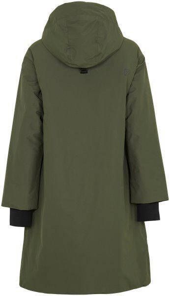 Didriksons Aino 4 Gevoerde Parka Dames Groen