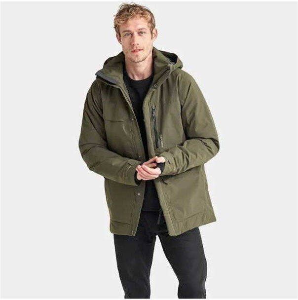 Didriksons Sebastian Parka , Groen, Heren