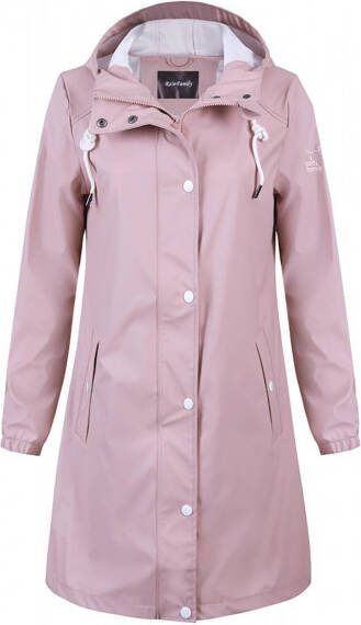 Dingy Weather Regenjas dames pu windjack waterdicht en ademend RF03