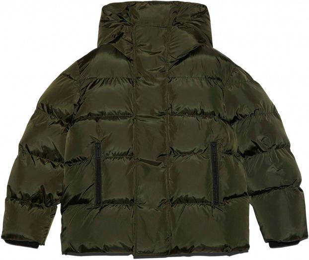 Dsquared2 Puffer jack met capuchon en ritszakken