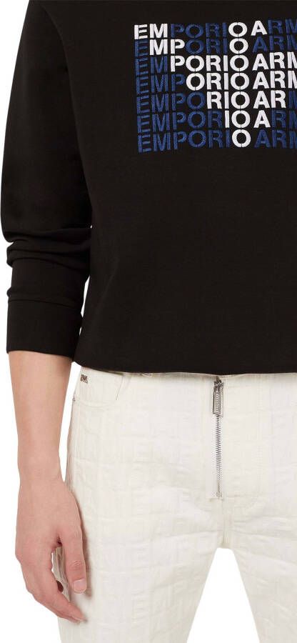 Emporio Armani eagle sweatshirt 6k1m62-1jhsz-0999
