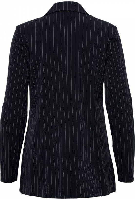 &Co Woman Gestreepte blazer , Blauw, Dames