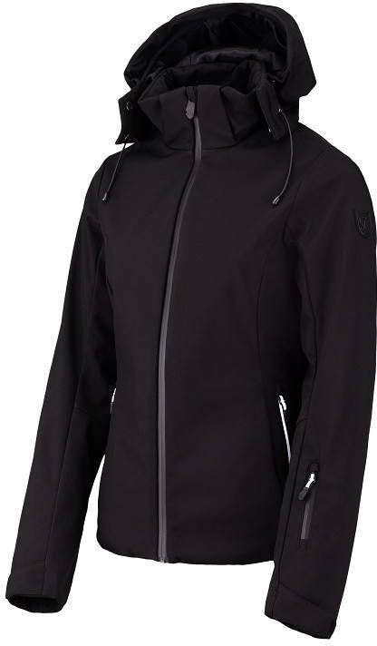 Falcon softshell ski jack Rebel zwart