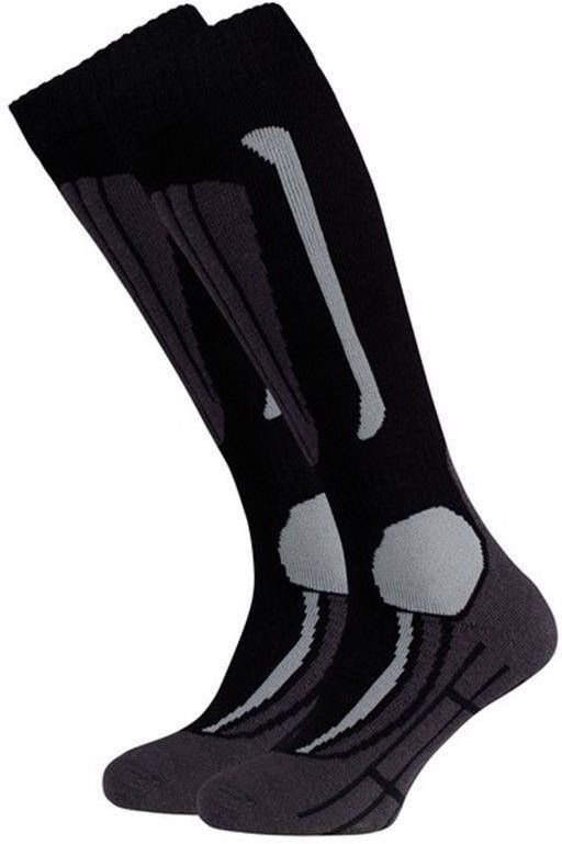 Falcon skisokken zwart (set van 2)