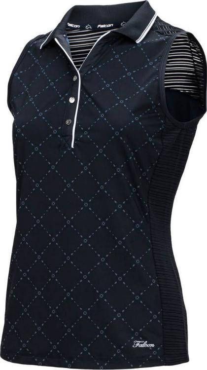 Falcon sportpolo Catherine donkerblauw