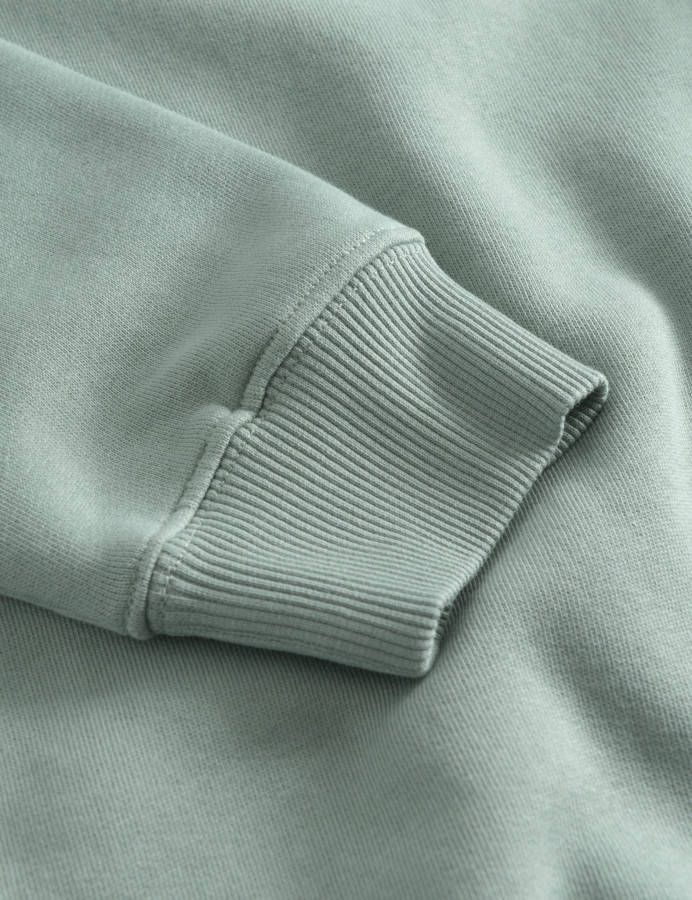 forét foré, t Canal sweater van biologisch katoen met logoborduring