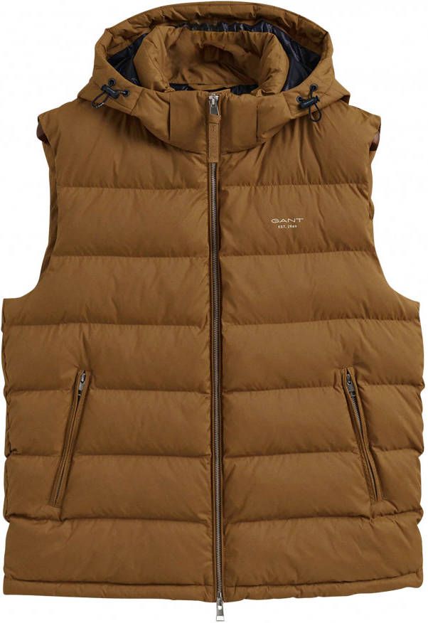 Gant Bodywarmers Bruin Heren