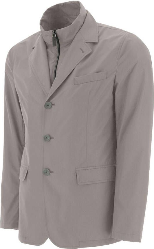 Herno Overlay technische blazer , Grijs, Heren