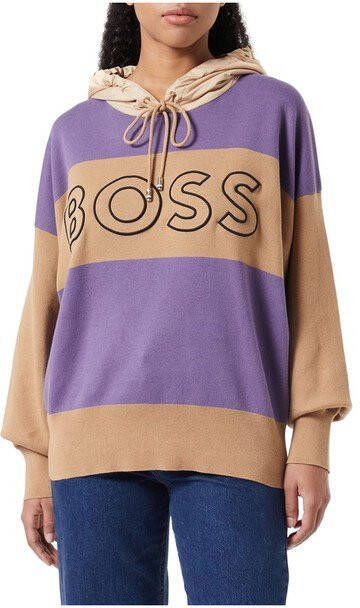 Hugo Boss Hoodies & Sweatvesten Paars Dames