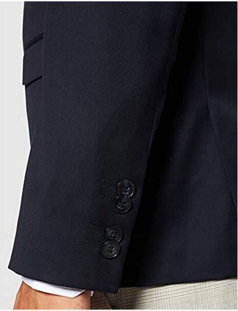 Hugo Boss AldonS slim fit colbert van wol met klepzakken