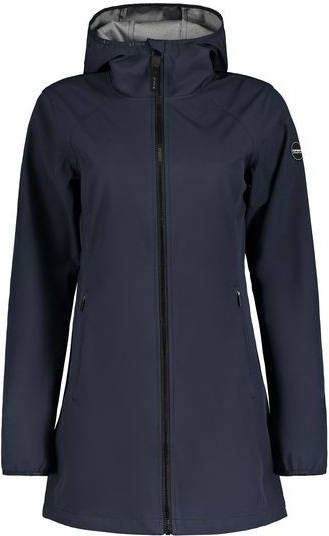 Icepeak softshell zomerjas Albany donkerblauw
