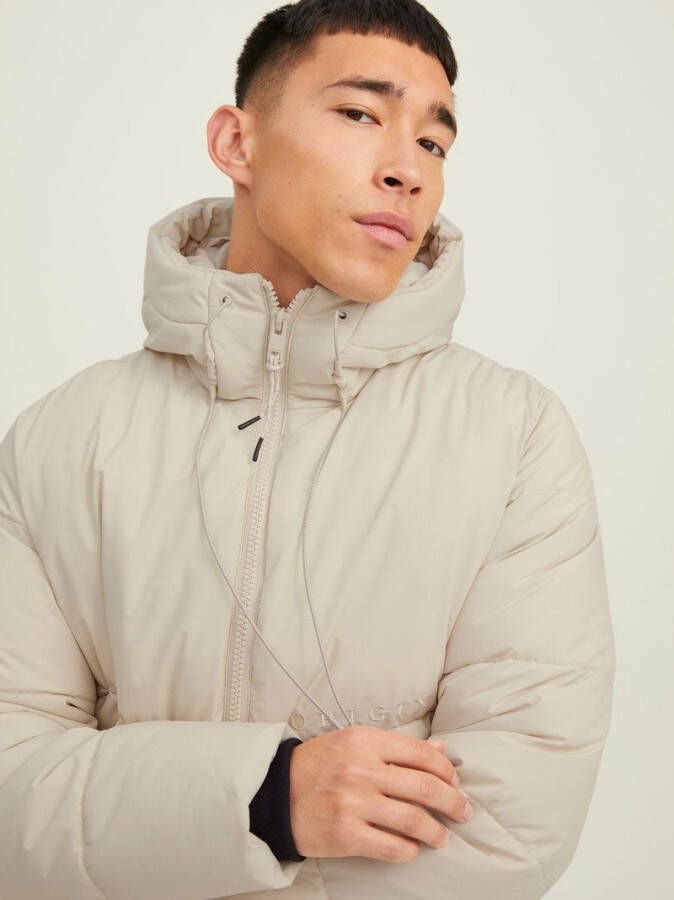 jack & jones Gewatteerde jas capuchon
