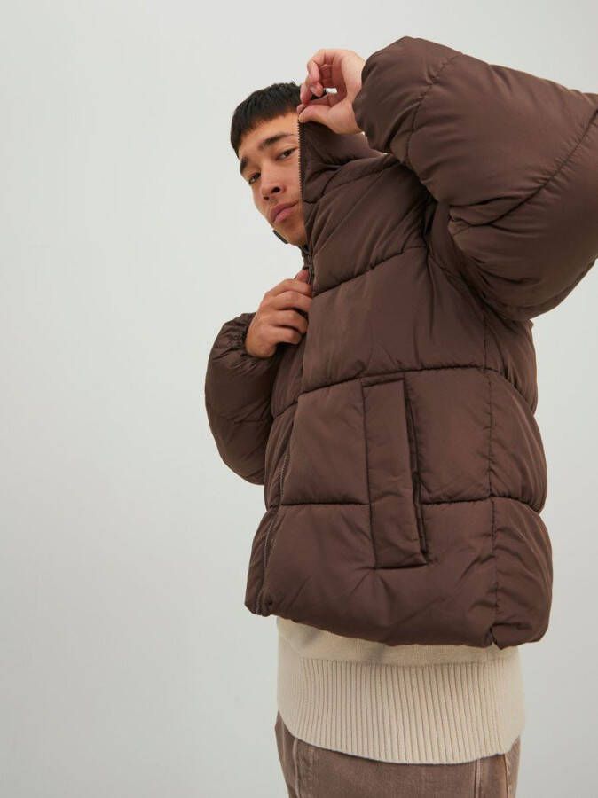 jack & jones Gewatteerde jas hoge kraag