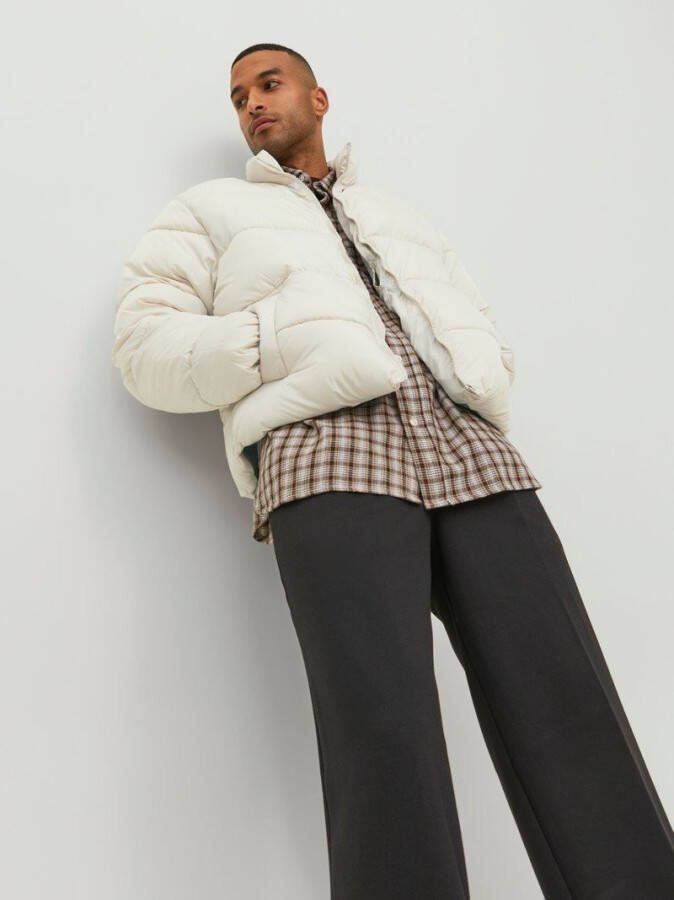jack & jones Gewatteerde jas hoge kraag