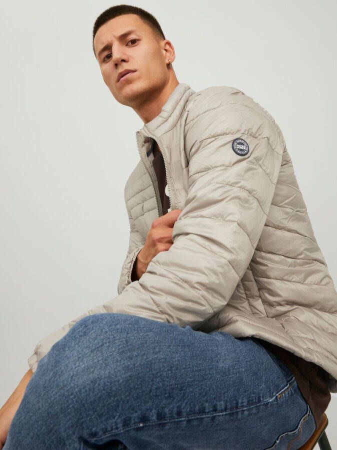 jack & jones Gewatteerde jas licht high neck