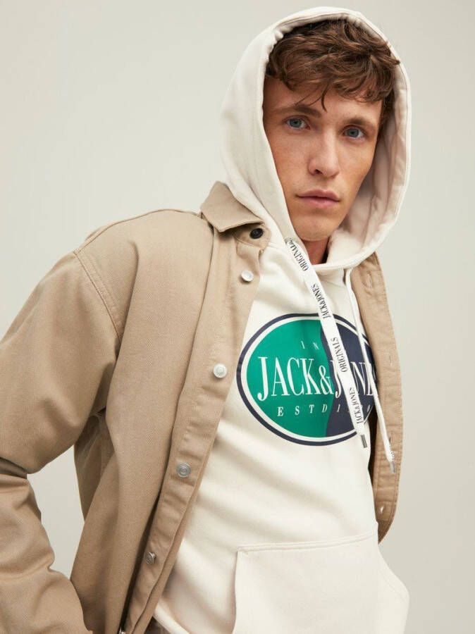 jack & jones Hoodies & sweatvesten Beige Heren