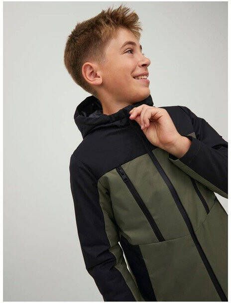 jack & jones Jas jongens technisch capuchon